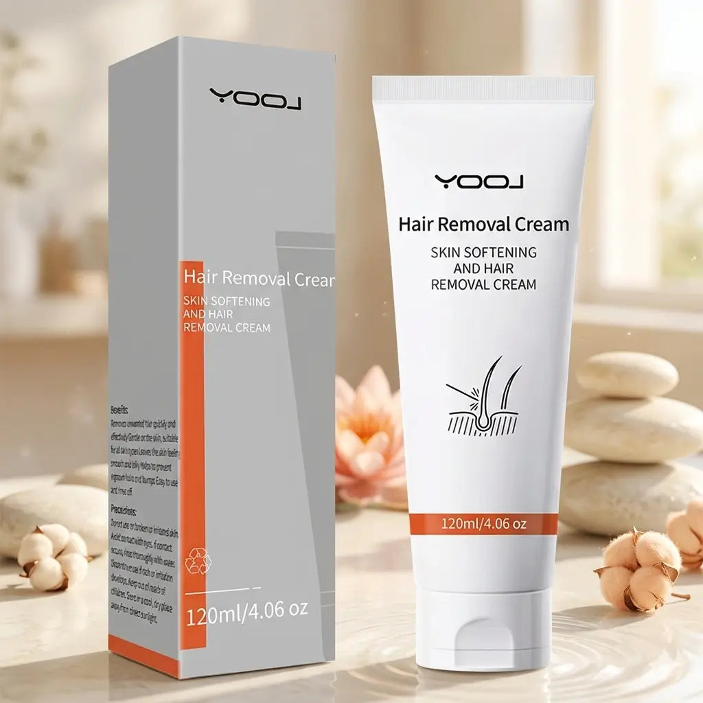 Herbal Hair Removal Cream- Piel de seda en 8 minutos: Dile adiós a las cuchillas