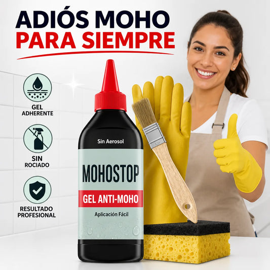 MohoStop Gel Anti-Moho 🧽 Adiós Manchas Negras Para Siempre