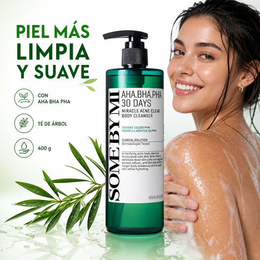 SOME BY MI AHA.BHA.PHA Body Cleanser 🌿 Piel Más Limpia y Lisa