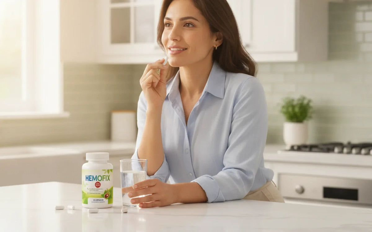 HemoFix Cápsulas 🌿 Bienestar Venoso con Diosmina y Castaño de Indias