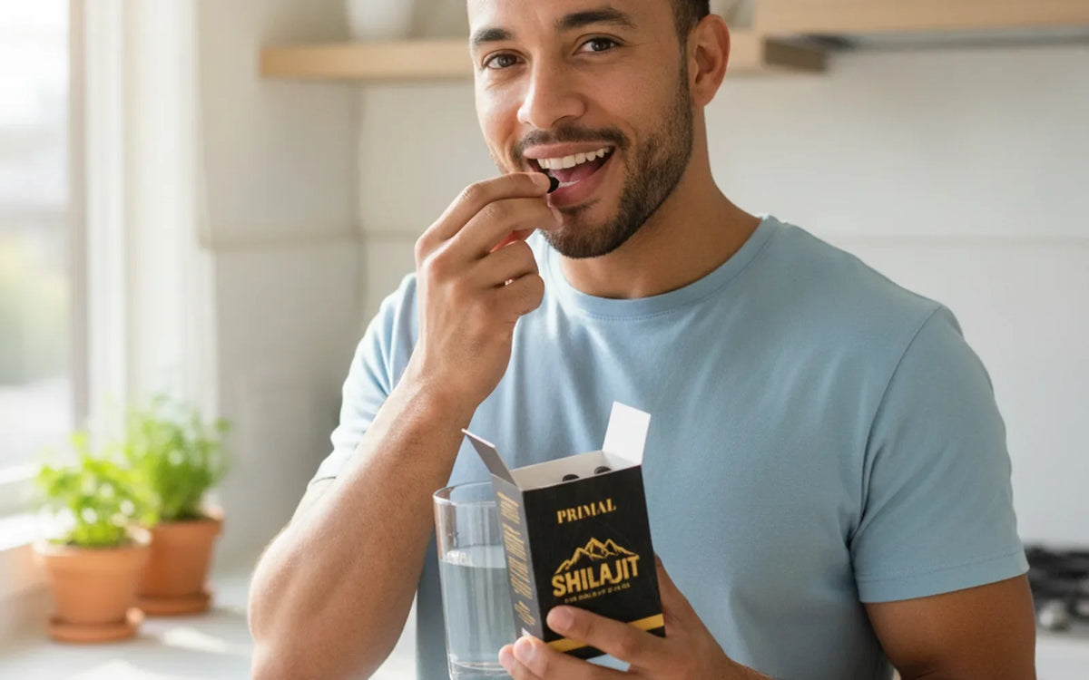 Primal Shilajit ⛰️ Energía y Bienestar Natural en Comprimidos