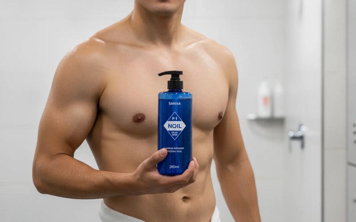 SANIVA Gel de Baño 3 en 1 🧴 Piel Más Limpia y Fresca