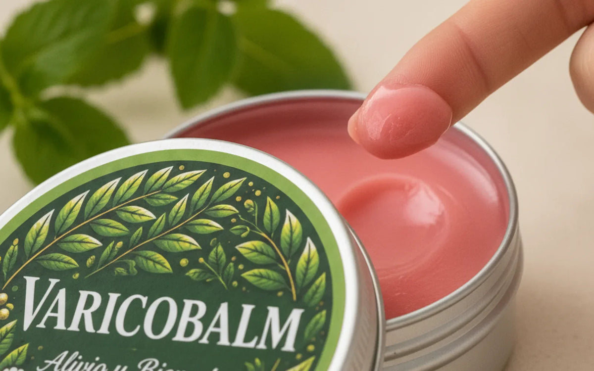 VaricoBalm 🌿 Bálsamo Natural para Piernas Cansadas