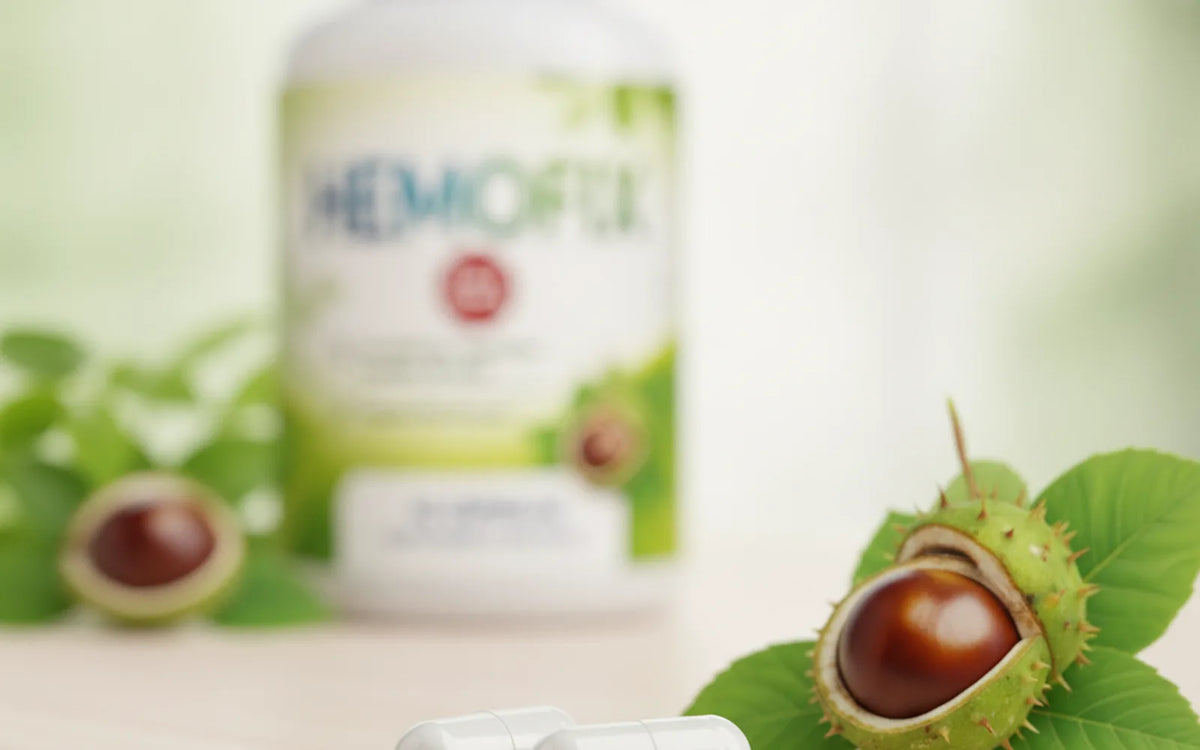 HemoFix Cápsulas 🌿 Bienestar Venoso con Diosmina y Castaño de Indias