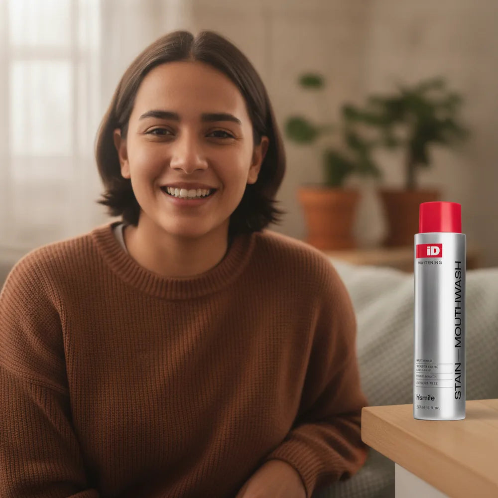 Enjuague Bucal Blanqueador hismile 🦷 Sonrisa Radiante
