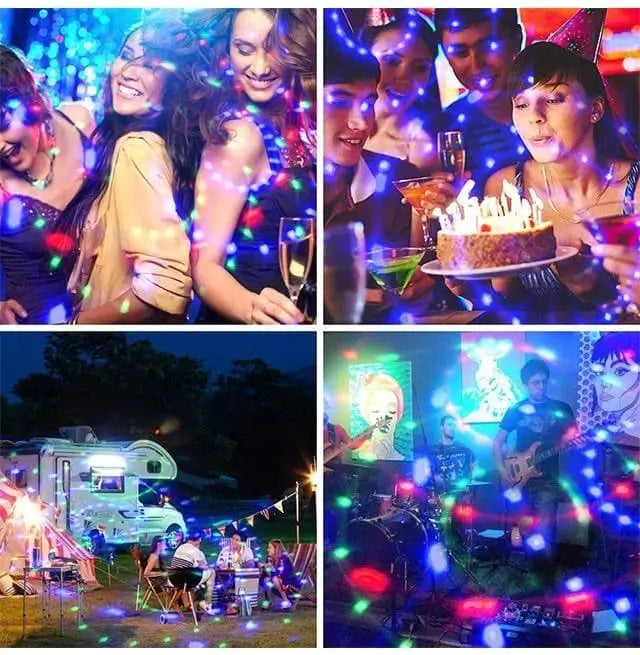 🎁🎄Nueva Bombillo Navideño giratorio luces LED Navidad y fiesta🥳