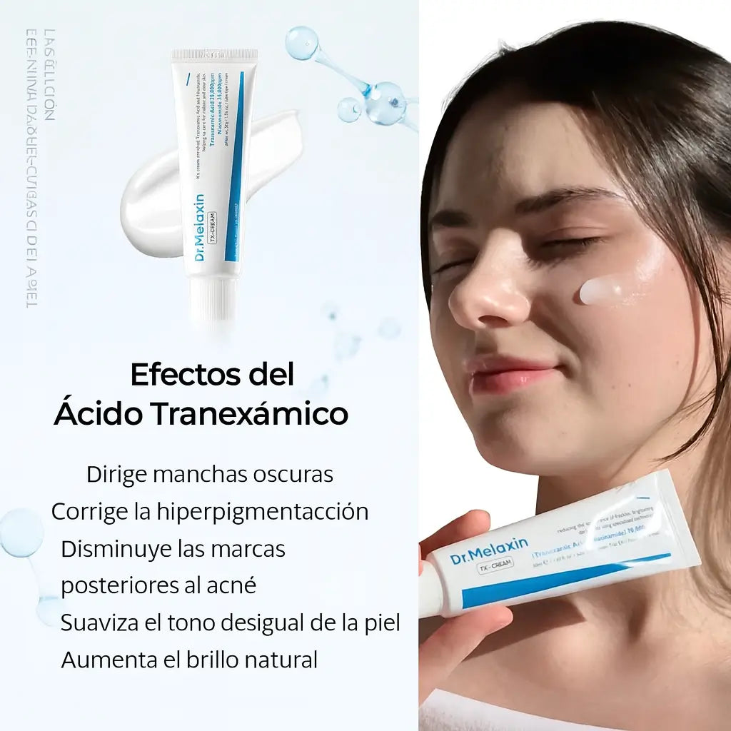 Revitaliza tu piel: la crema que borra manchas y revela tu tono natural con ácido tranexámico + niacinamida