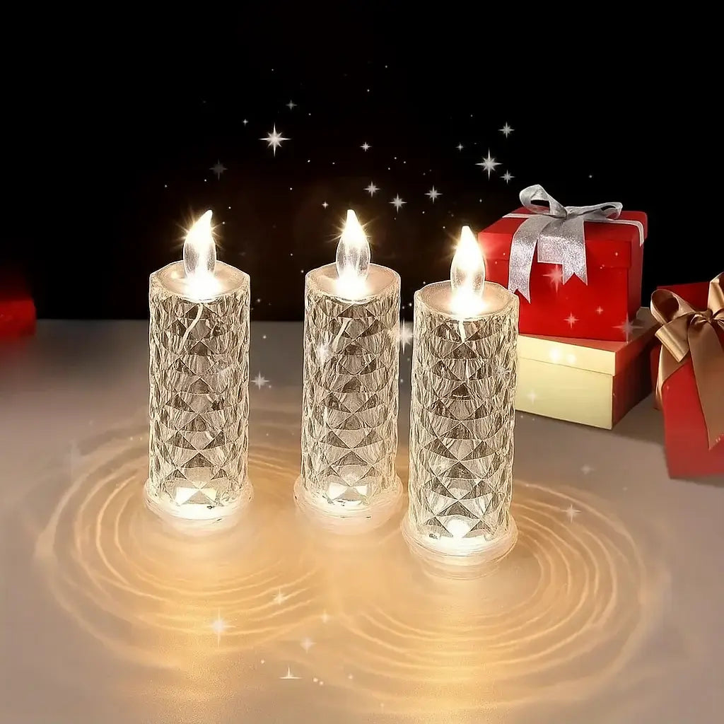 Velas con Efecto Llama Realista