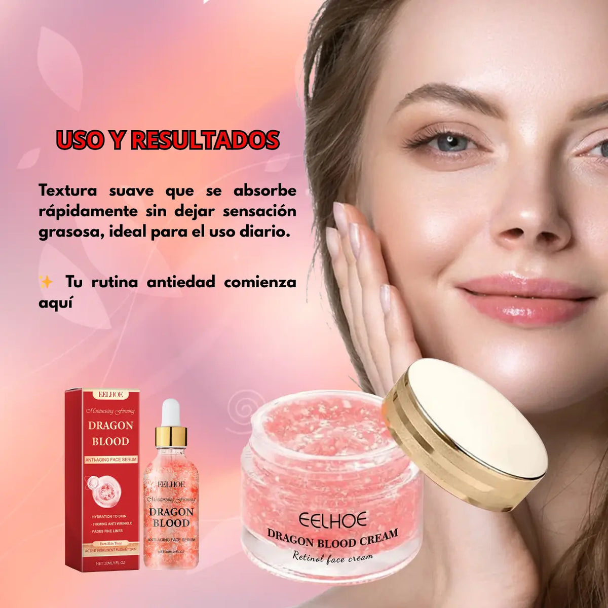 Set Sangre de Dragón: El secreto milenario para una piel regenerada, tensa y sin imperfecciones