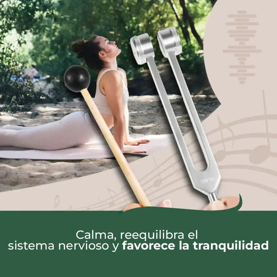 KIT Instrumento de curación+Libro Gratuito(25 usos del diapasón)