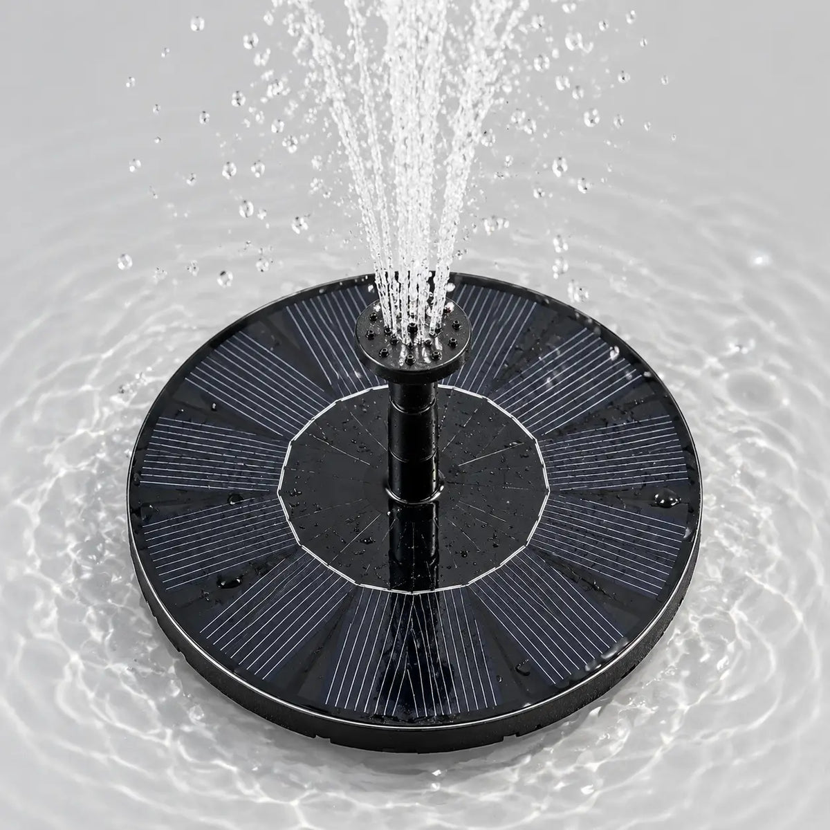 Fuente Solar Flotante para Estanque, Jardín o Piscina de Mascotas