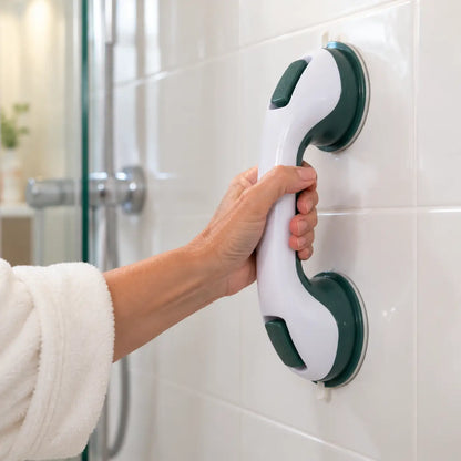 Apoyo con Ventosas para Baño — Ayuda de Equilibrio sin Taladrar