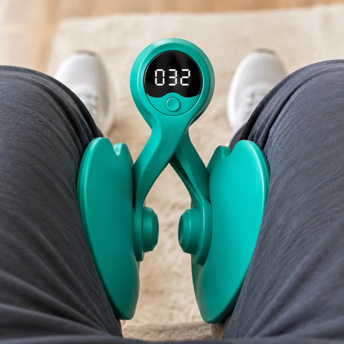Ejercitador de Suelo Pélvico con Contador Digital — Kegel para Hombres