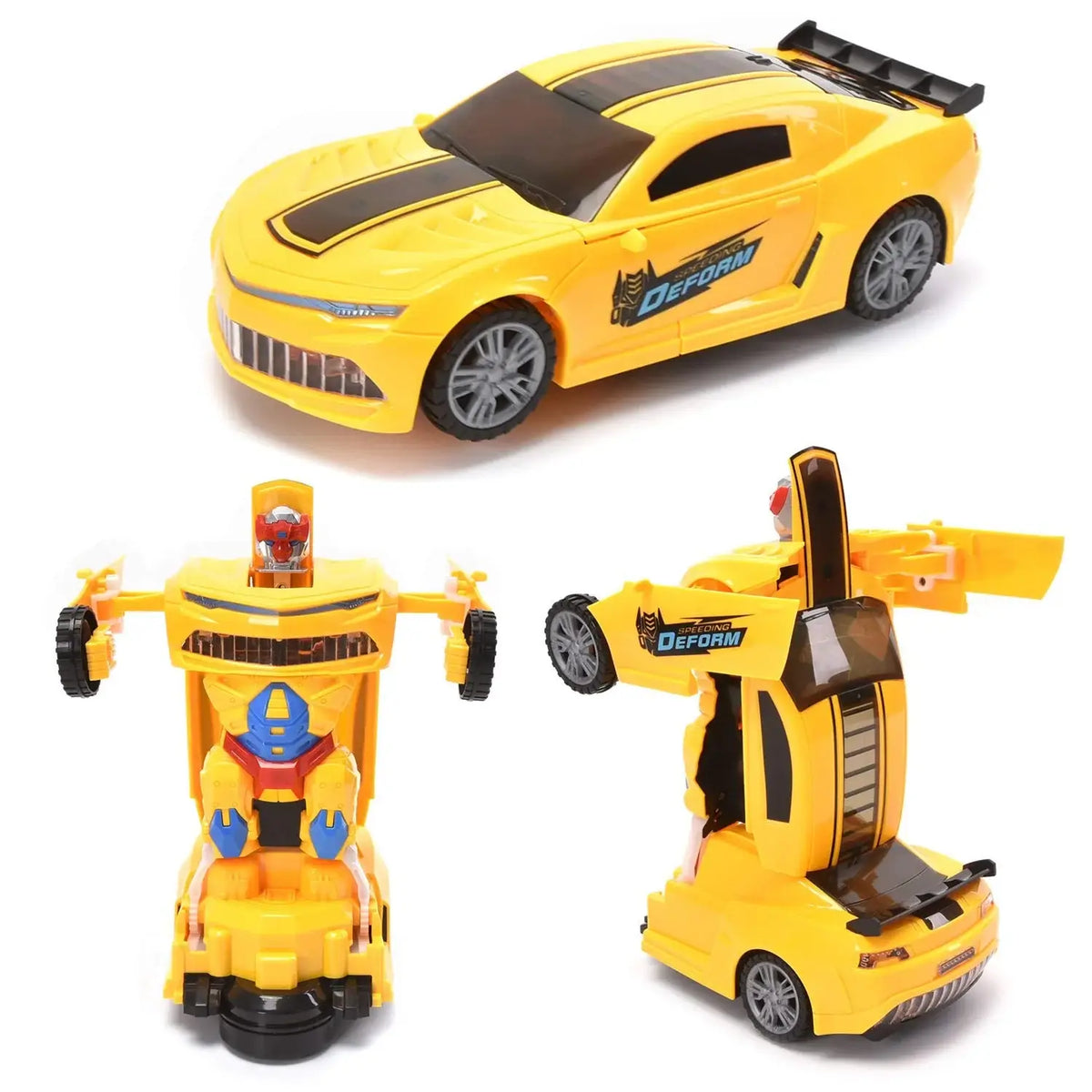 Carro Transformable-De Súper Auto a Robot en Segundos