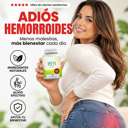 Hem Hero® — Fin al Ardor y Picazón de las Hemorroides
