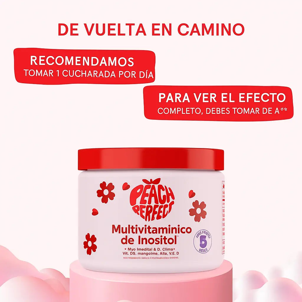 PEACH PERFECT INOSITOL MULTIVITAMIN