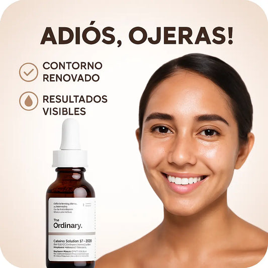 Mirada despierta al instante: Sérum con cafeína y EGCG que reduce ojeras y bolsas