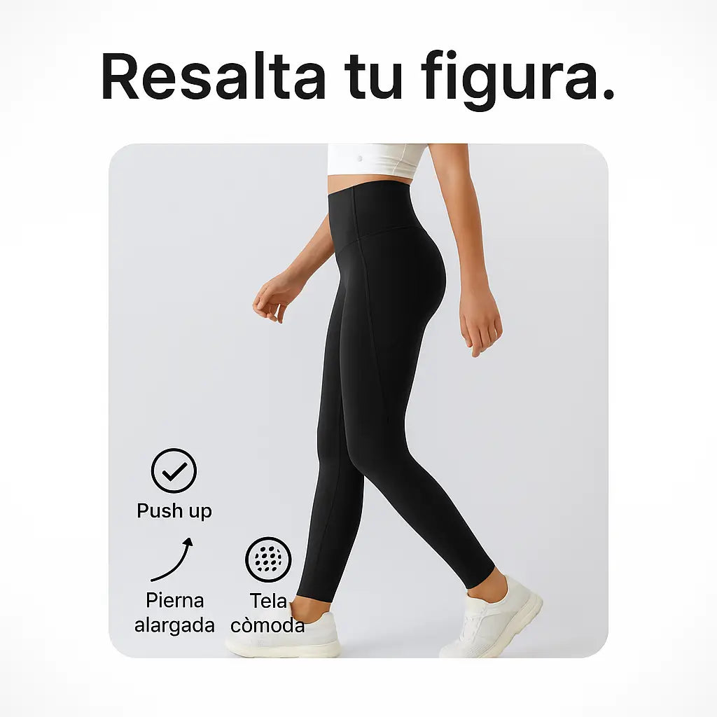 CONJUNTO LEGGINGS + TOP NEGRO