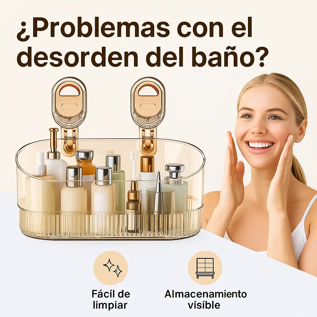Estante de lujo para tu baño-¡transforma con estilo!
