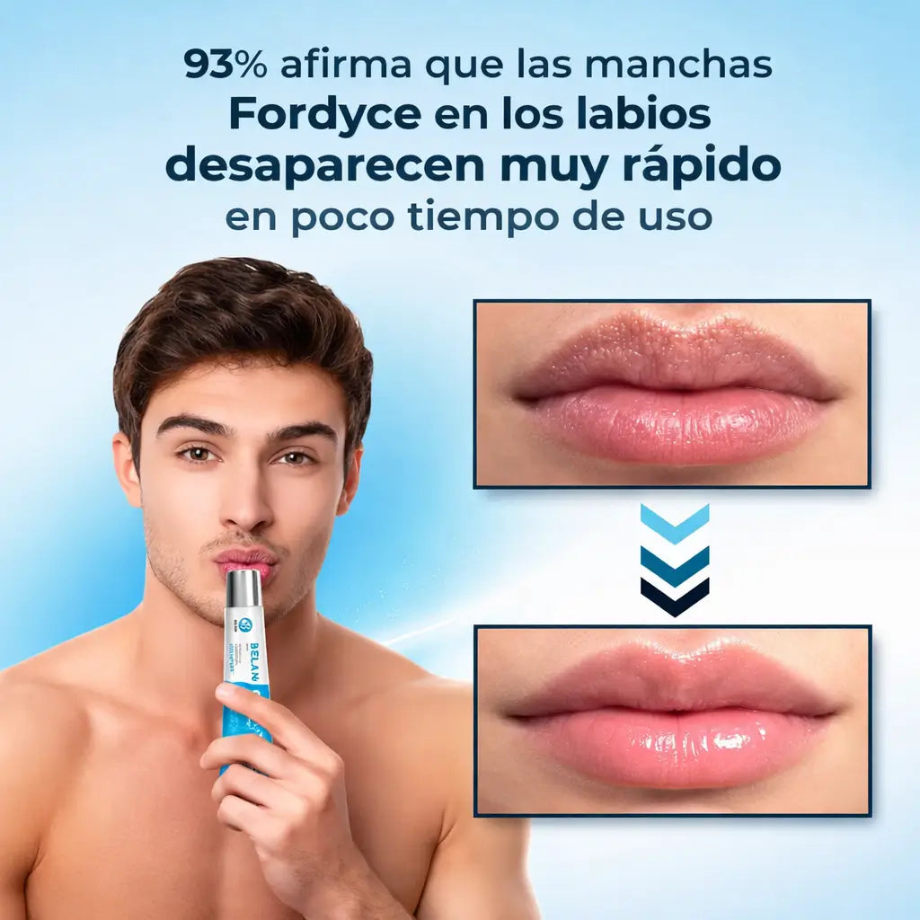 Dile adiós a la apariencia de los puntos blancos y la sequedad con la fórmula avanzada de Belani.