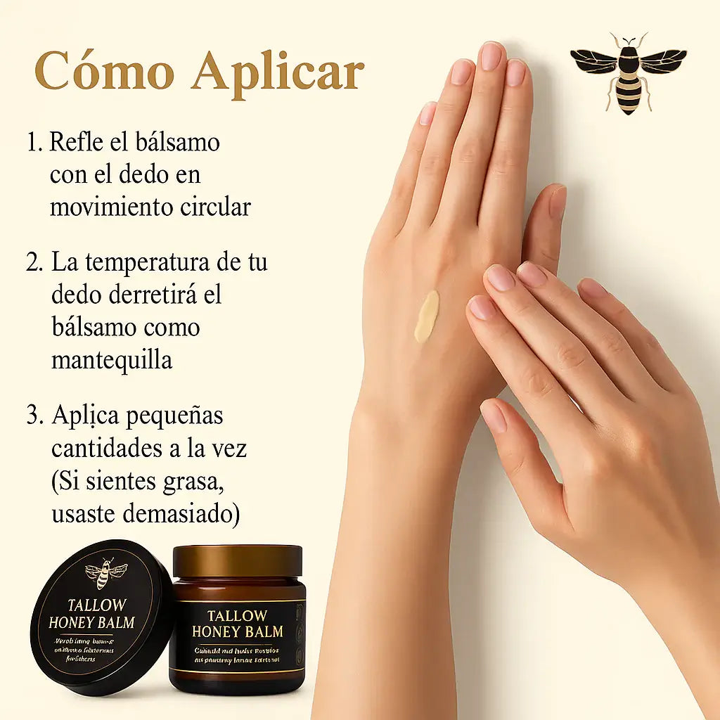 Bálsamo Natural de Sebo de Res Premium – Nutrición Profunda para tu Piel
