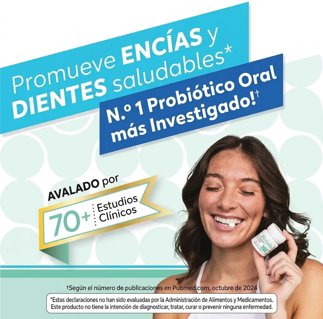🦷 BioGaia — Probiótico Oral para El Mal Aliento