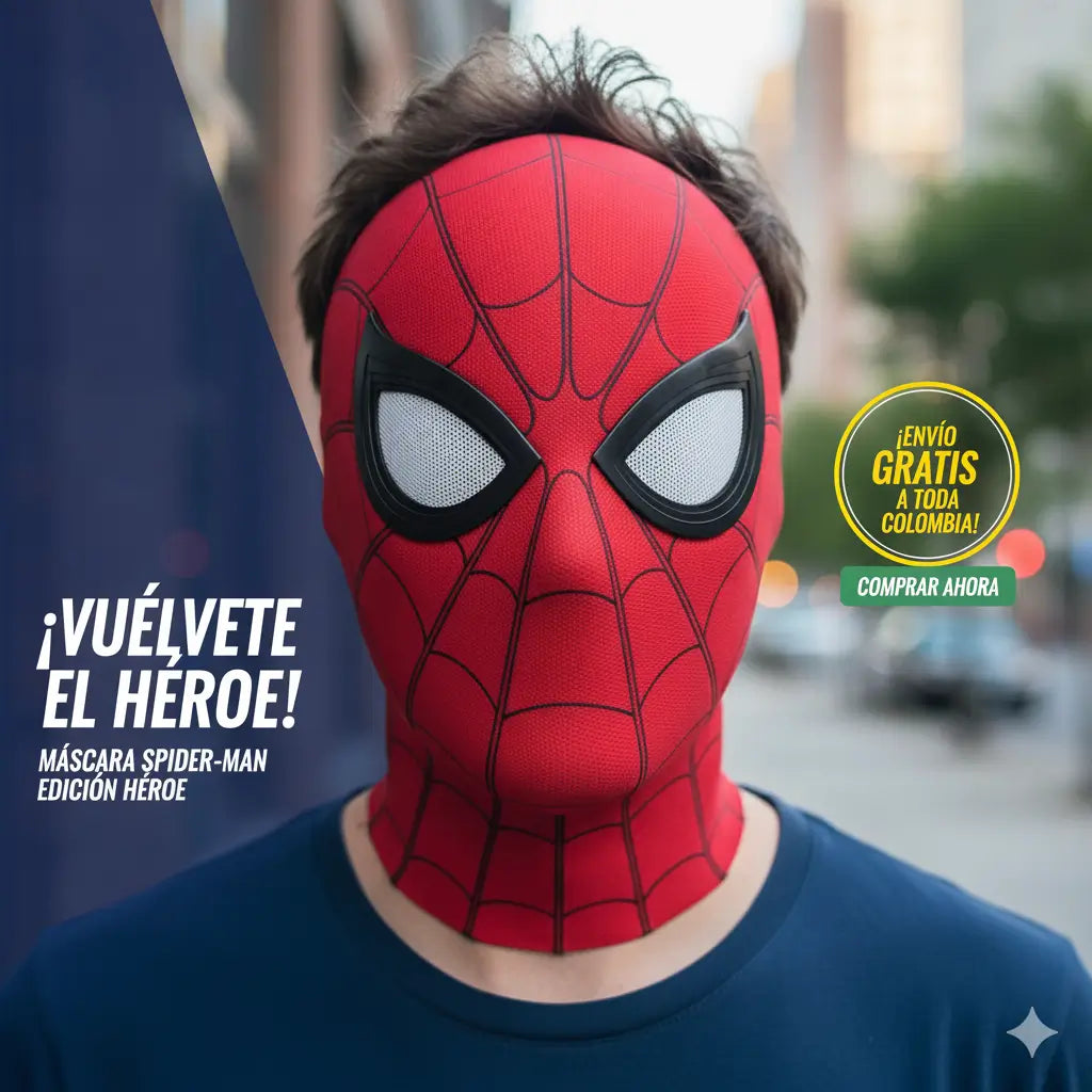 Mascara Hombre Araña