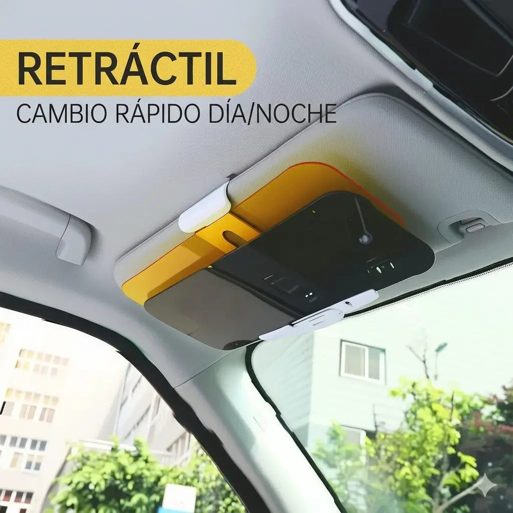 Parasol Universal Polarizado Antirreflejos para Carro 2 en 1