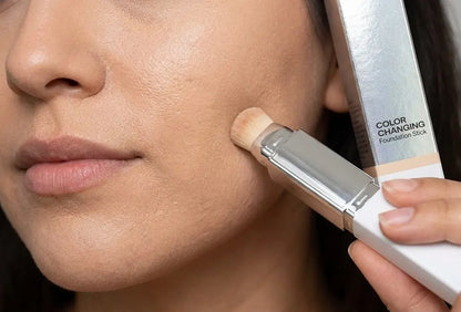 Base en Barra que Cambia de Color — 3 en 1 con Brocha, 13 g