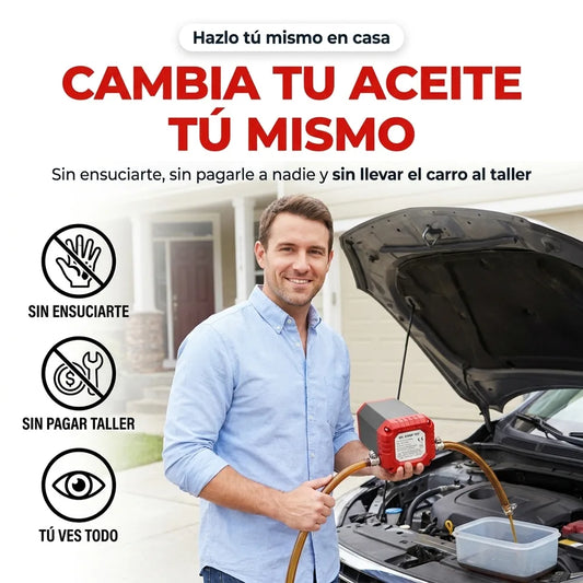 🛢️ Bomba Extractora de Aceite 12V
