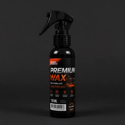 Cera Autobrillante en Spray para Carro — Protección UV y Brillo Espejo 120ml