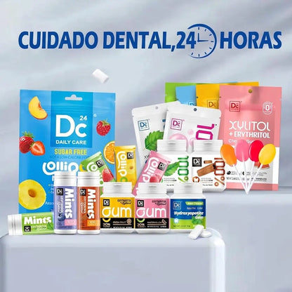 Chicle con Hidroxiapatita y Xilitol — 30 Unidades, Sin Azúcar