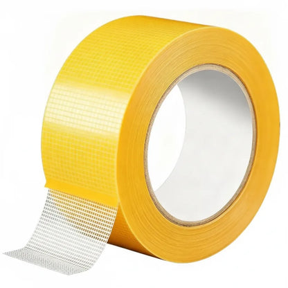 Cinta Doble Cara de Malla Impermeable — Pega sin Taladrar, Fija Tapetes 5cm x 200cm