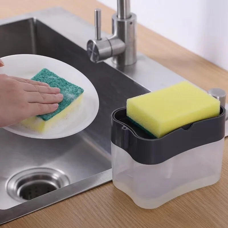 🍽️ Combo Cocina Ordenada: Organizador + Dispensador de Jabón