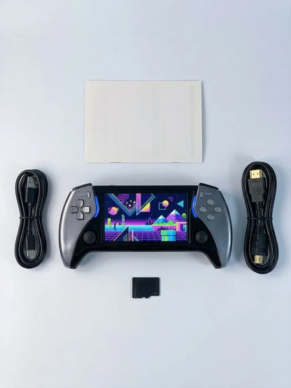 Consola Portátil Retro con Emuladores — Pantalla 4.3" y Salida HDMI
