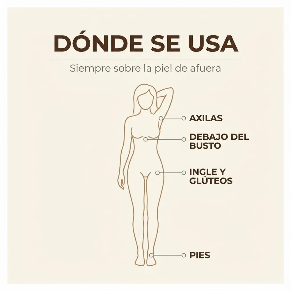 Desodorante de Cuerpo Entero sin Aluminio — Crema Invisible, 85 g
