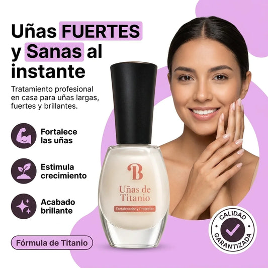 Esmalte Endurecedor Uñas de Titanio BIURIKA - 1-hero