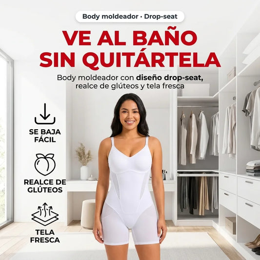 🚽 Faja Body para Ir al Baño sin Quitártela — Con Realce de Glúteos