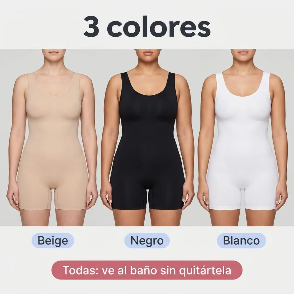 🚽 Faja Body KK Quita Fácil — Ve al Baño sin Quitártela, con Realce de Glúteos