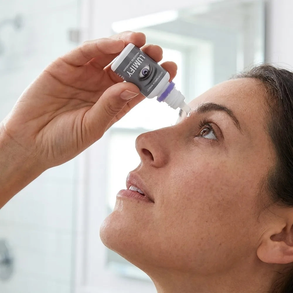👁️ Gotas Lumify para Ojos Rojos y Cansados — Alivio del Enrojecimiento