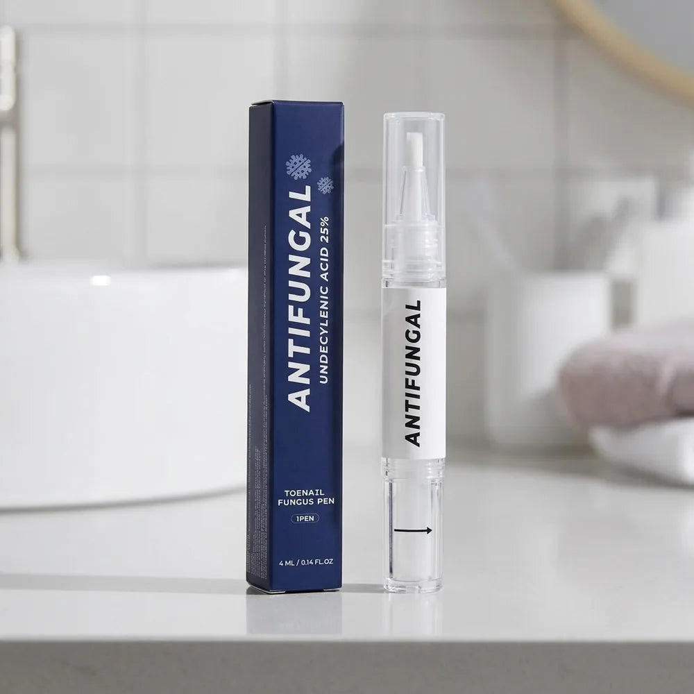🦶 Bolígrafo Antifúngico para Uñas de los Pies — Ácido Undecilénico 25% · 4 ml
