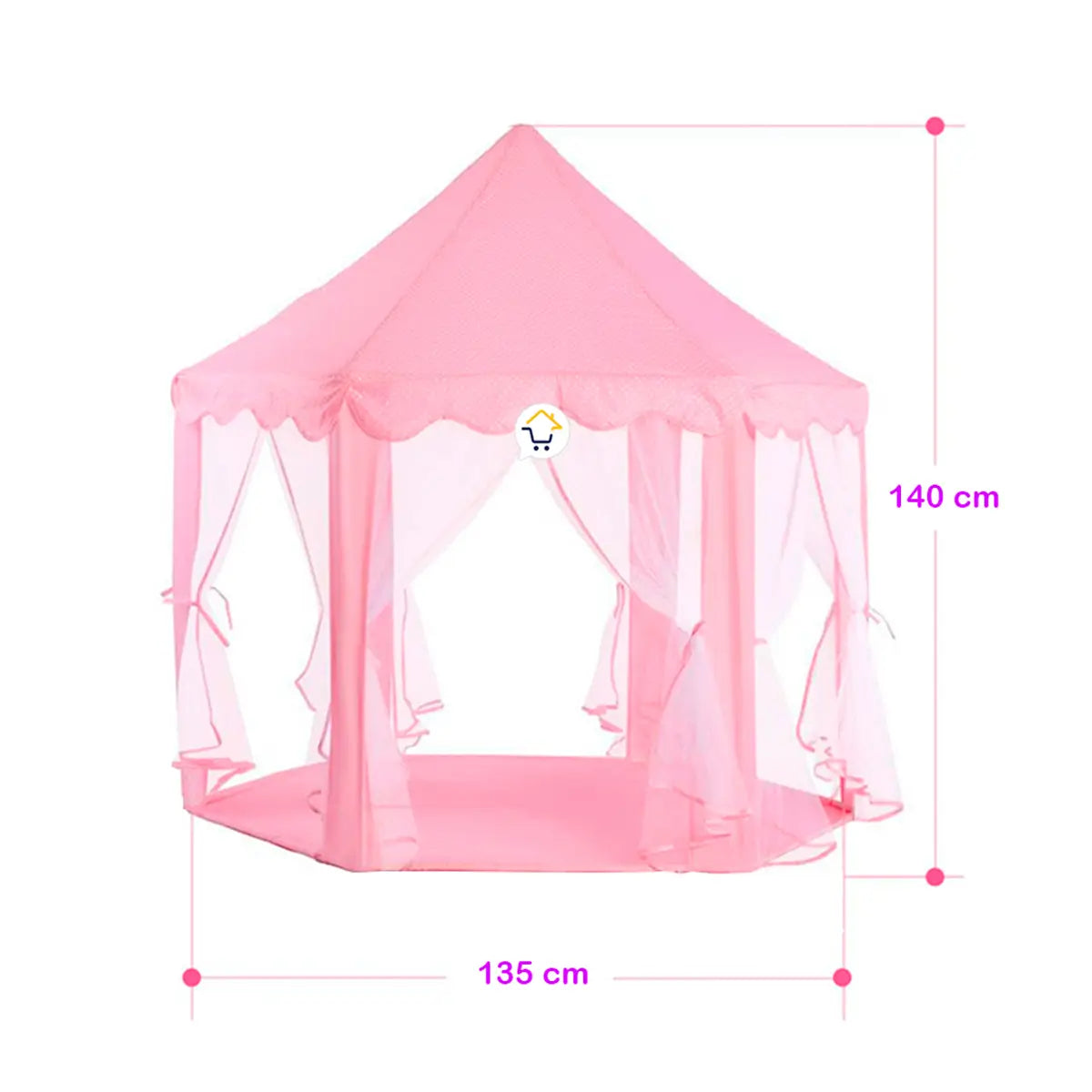 Castillo Mágico para Niñas con Luces LED — Crea su propio mundo de fantasía en casa ✨