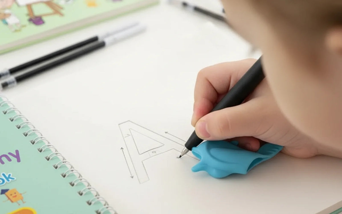 Libro Mágico Reutilizable 4 en 1 para Niños ✏️✨