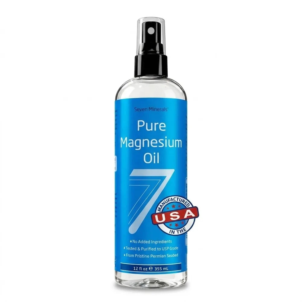 💧 Aceite de Magnesio en Spray — Piernas y Hombros (355 ml)