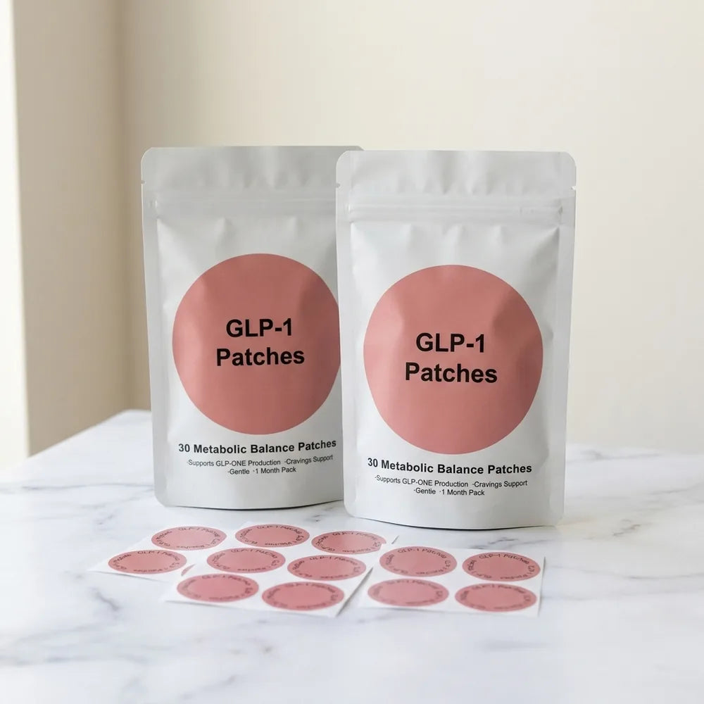Parches de Equilibrio Metabólico — Apoyo para tus Antojos y tu Rutina · 60 Parches