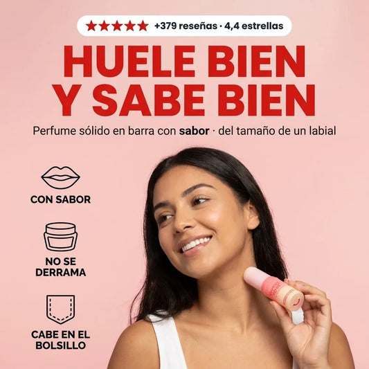 Sweet Spot — Perfume Sólido en Barra con Sabor (Fresa y Crema)