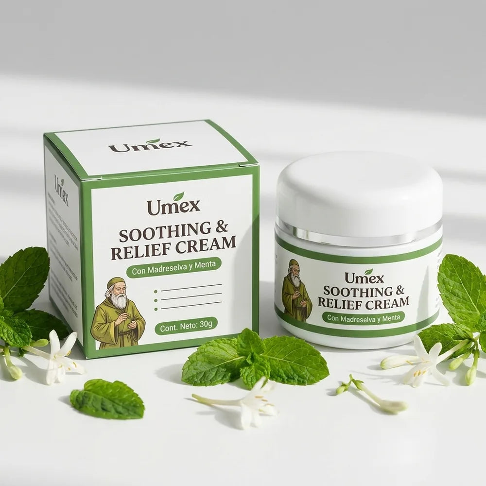 🌿 Crema Calmante para la Picazón Corporal con Madreselva y Menta — 30 g