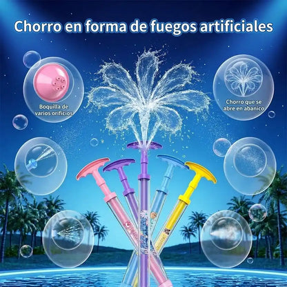 Pistola de Agua Fuegos Artificiales — 41 cm, Chorro en Abanico