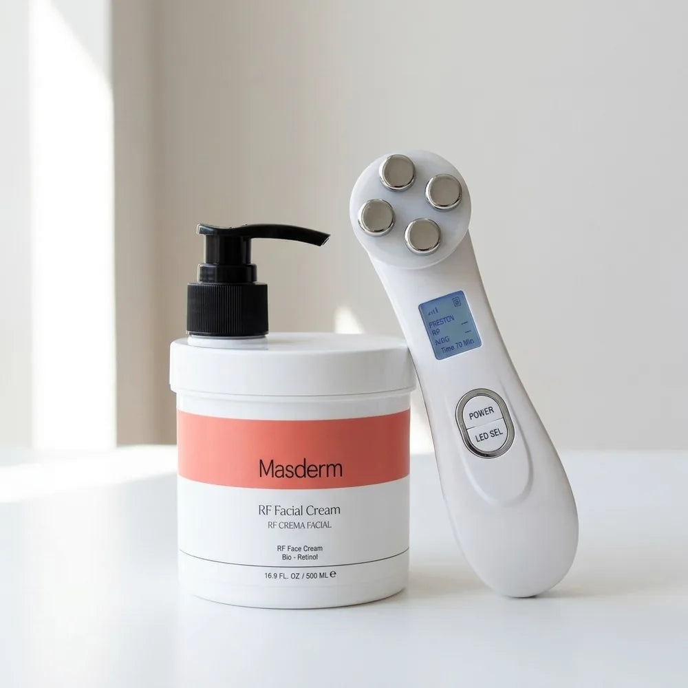 🧴 Crema RF + Masajeador de Radiofrecuencia