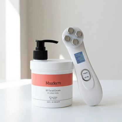 🧴 Crema RF + Masajeador de Radiofrecuencia